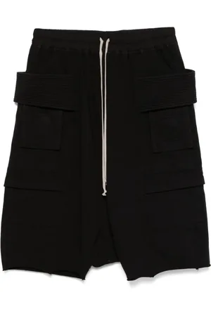 Rick Owens Homme, Shorts, Noir, Taille: M Pantalon Cargo Shadow