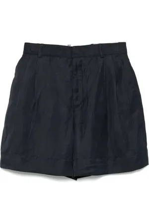 Soeur Femme, Shorts, Bleu, Taille: 36 FR Short Oxford Bleu à Boutons