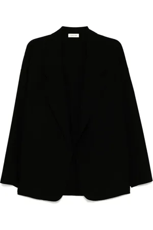FEAR OF GOD Homme, Vestes, Noir, Taille: L Veste Noire avec Logo Patch