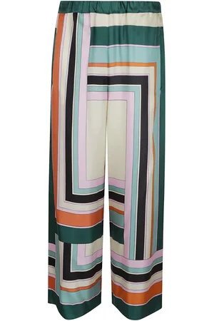 Max Mara Femme, Pantalons, Multicolore, Taille: 38 FR Pantalon long dans le style Ottavo