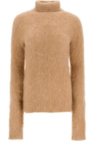 Sportmax Femme, Pulls, , Taille: 38 FR Alpaga Pull Col Haut