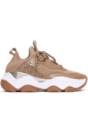 Michael Kors Femme, Chaussures, Brun, Taille: 39 EU Entraîneur en tricot pour le style Atlas