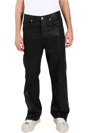 Purple Brand Homme, Jeans, Bleu, Taille: W32 Jean Baggy avec fermeture boutonnée