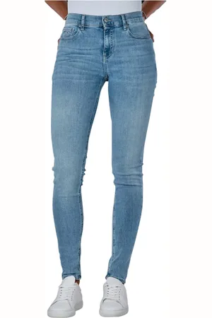 Tommy Hilfiger Femme, Jeans, Bleu, Taille: W30 L30 Jean Skinny Nora Mid Rise