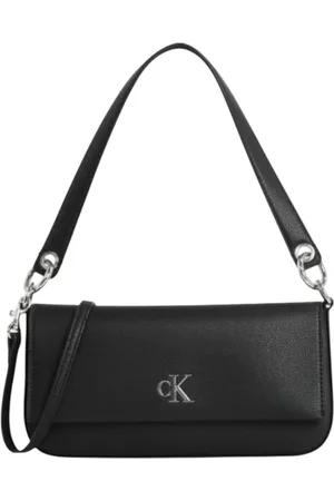 Calvin Klein Femme, Sacs, Noir, Taille: ONE Size Sac à bandoulière Monogram Minigran