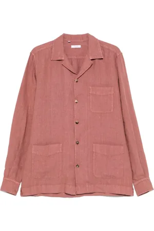 Boglioli Homme, Chemises, Rose, Taille: L Chemise Rose avec Poches