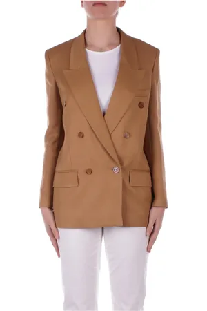 Dondup Femme, Vestes, Brun, Taille: 38 FR Veste marron à boutons