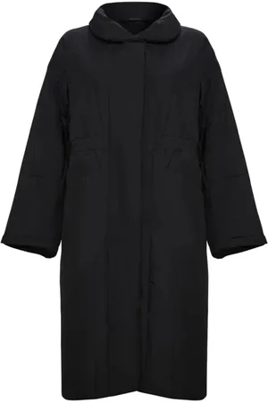 CESARE GASPARI Femme, Manteaux, Noir, Taille: 46 FR Manteau Long Matelassé - Noir
