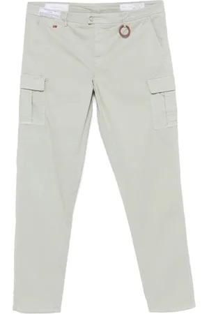 sartoria tramarossa Homme, Pantalons, Gris, Taille: W33 Pantalon Cargo Gris Clair