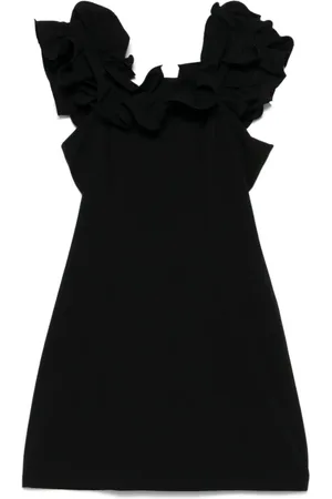 ROTATE Femme, Robes, Noir, Taille: 36 FR Robe Noire Rotate Collection