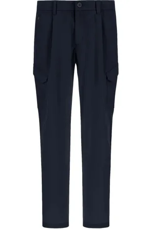HERNO Homme, Pantalons, Bleu, Taille: M Pantalon Cargo Dive en Nylon Bleu
