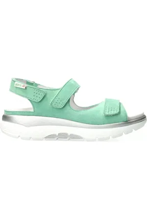 Mephisto Femme, Chaussures, Vert, Taille: 36 EU Sandalette Verte pour Marche pour Femmes
