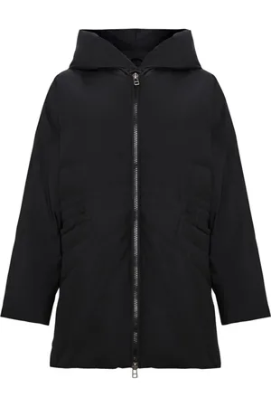 CESARE GASPARI Femme, Vestes, Noir, Taille: 42 FR Veste matelassée à capuche - Noir