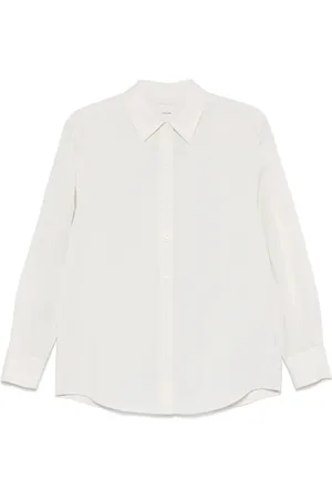 Calvin Klein Femme, Blouses et Chemises, Blanc, Taille: 42 FR Chemise Blanche Classique à Boutons