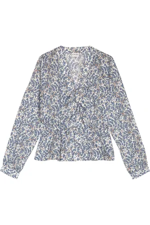 Apof Femme, Blouses et Chemises, Multicolore, Taille: 38 FR Chemise en coton Liberty