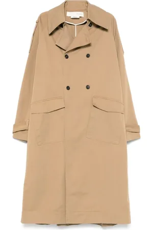 ISABEL BENENATO Homme, Manteaux, , Taille: S Manteau à Double Boutonnage avec Poignets Ceinturés