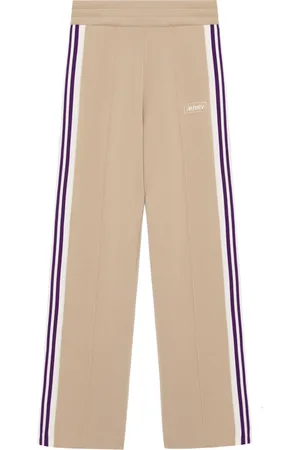 Autry Femme, Pantalons, , Taille: 38 FR Pantalon à Rayures avec Fentes Latérales