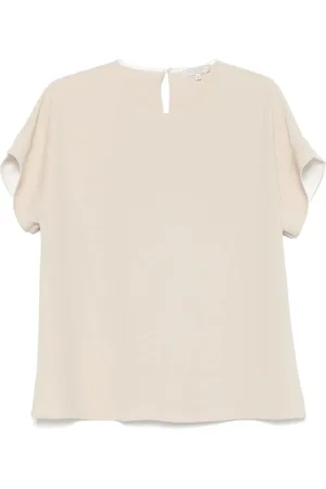 ANTONELLI Femme, Tops, , Taille: 42 FR T-shirt à col rond avec détail de trou de serrure