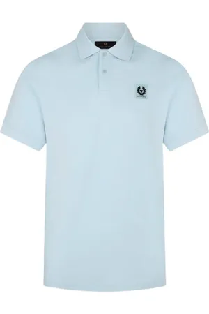 Belstaff Homme, Tops, Bleu, Taille: XL Polo Bleu Style Classique
