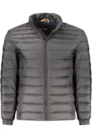 HUGO BOSS Homme, Vestes, Noir, Taille: S Veste Légère à Capuche Noire