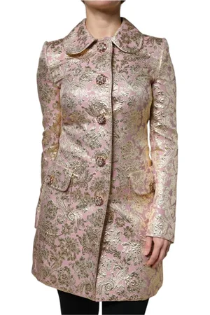 Dolce & Gabbana Femme, Manteaux, Multicolore, Taille: 36 FR Veste en brocart Modèle Jkt3288