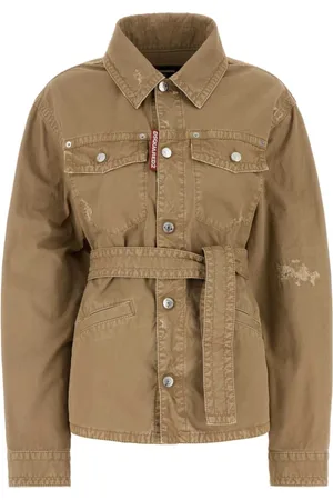 Dsquared2 Femme, Vestes, , Taille: 36 FR Veste en Coton Jupes