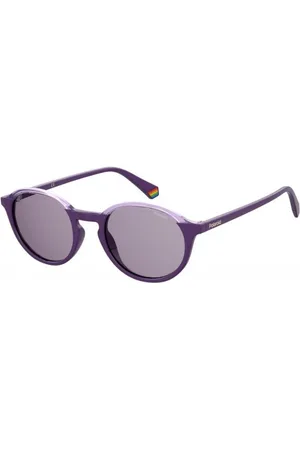 Polaroid Unisex, Accessoires, Violet, Taille: ONE Size Lunettes de Soleil Polarisées UV Violettes Élégantes