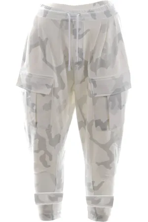 Dolce & Gabbana Homme, Pantalons, Blanc, Taille: S Pantalons de survêtement