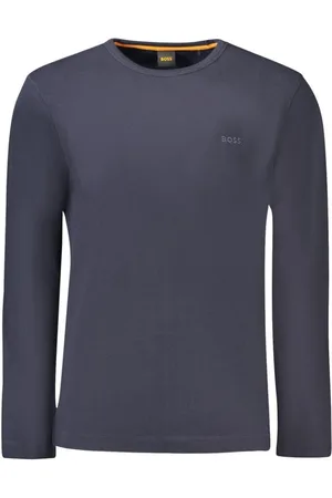 HUGO BOSS Homme, Pulls, Bleu, Taille: L Pull en Coton Bleu