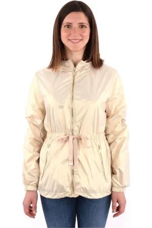 YES ZEE BY ESSENZA Femme, Vestes, , Taille: 40 FR Veste en Nylon Argent avec Doublure en Maille