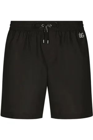 Dolce & Gabbana Homme, Maillots de bain, Noir, Taille: 2XL Short de bain avec logo noir