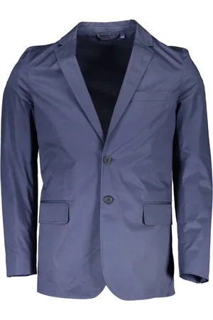 GANT Homme, Vestes, Bleu, Taille: L Veste Classique Bleue Homme Manches Longues