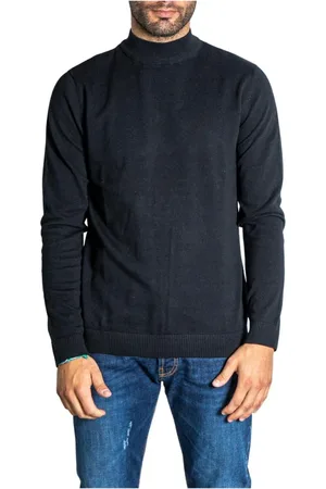 JACK & JONES Homme, Pulls, Noir, Taille: S Pull Homme Noir