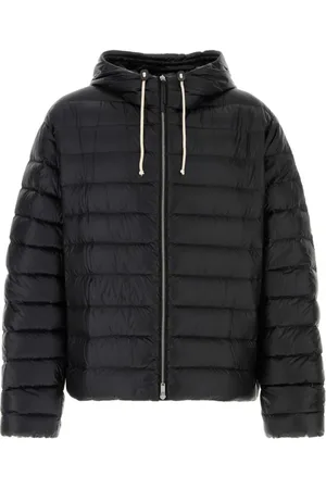 Jil Sander Homme, Vestes, Noir, Taille: S Doudoune noire en nylon