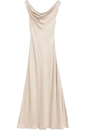 By Malina Femme, Robes, , Taille: 40 FR Robe Longue sans Manches Col en C