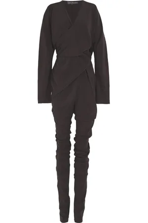 Cortana Femme, Combinaisons et Ensembles, Gris, Taille: 40 FR Serp, mono en soie stretch graphite