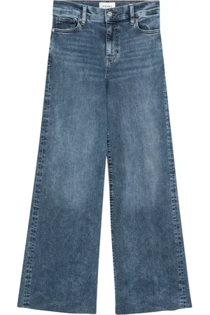 Frame Femme, Jeans, Bleu, Taille: W28 Palazzo Slim Jeans