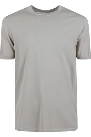 Aspesi Homme, Tops, , Taille: XL T-shirt en Jersey de Coton Sable Manche Courte