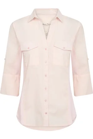 Part Two Femme, Blouses et Chemises, Rose, Taille: 42 FR Chemisier Cortniapw Mauve Chalk