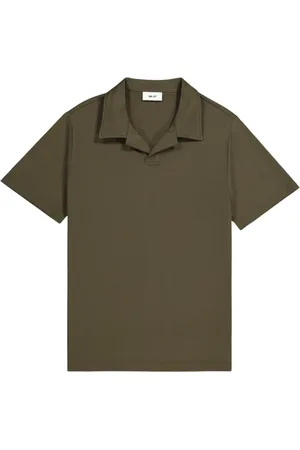 NN.07 Homme, Tops, Vert, Taille: S Polo en jersey de coton Capers