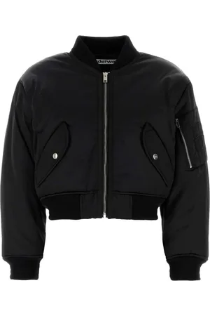 Alexander Wang Femme, Vestes, Noir, Taille: 40 FR Bomber en Nylon Noir