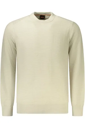 HUGO BOSS Homme, Pulls, , Taille: M Pull de Luxe en Coton et Cachemire
