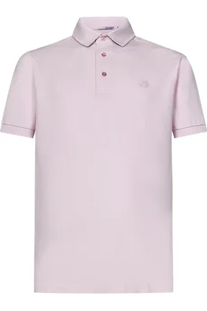 Etro Homme, Tops, Rose, Taille: L Polo Rose Élégant Broderie Logo