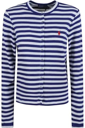 Ralph Lauren Femme, Pulls, Bleu, Taille: 36 FR Cardigan