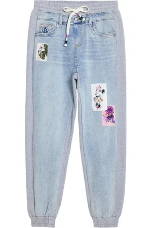 Desigual Femme, Jeans, Bleu, Taille: 40 FR Jean avec Poches