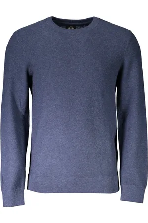 Dockers Homme, Pulls, Bleu, Taille: S Pull Homme Bleu Col Rond Logo
