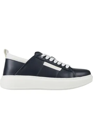 Alexander Smith Homme, Chaussures, Bleu, Taille: 42 EU Eco-Wembley MAN White