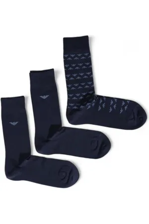 Emporio Armani Homme, Sous-vêtements, Bleu, Taille: ONE Size Chaussettes d