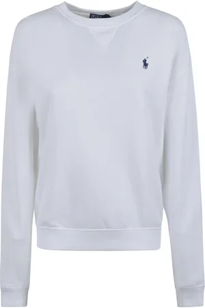 Ralph Lauren Femme, Sweatshirts et sweats à capuche, Blanc, Taille: 42 FR Sweatshirt