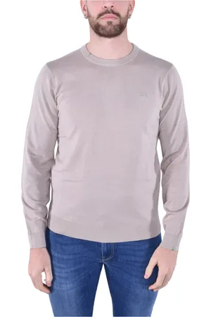 sun68 Homme, Pulls, , Taille: 3XL Pull Basique à Manches Longues